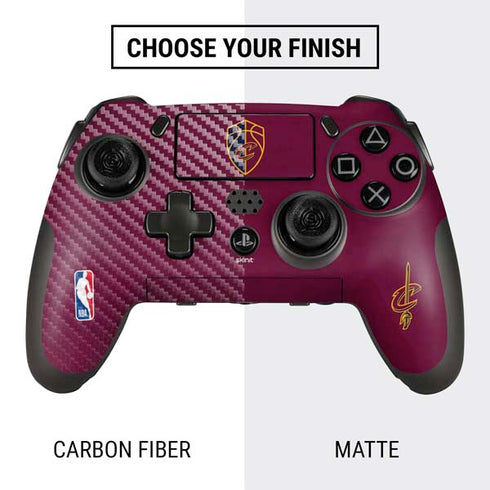 NBA Cleveland Cavaliers Distressed PlayStation Scuf Vantage 2 Controller Skin
