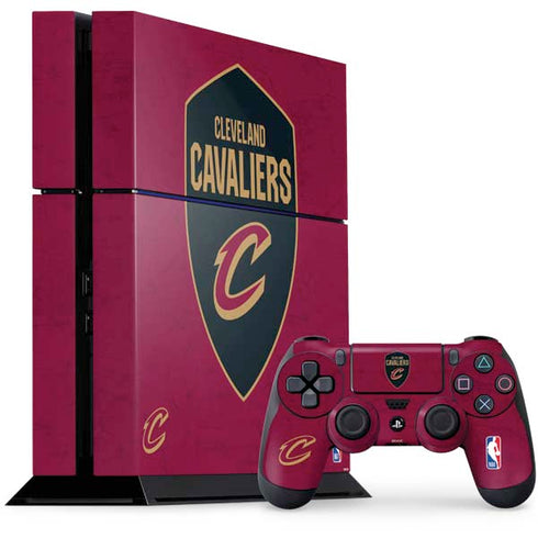 NBA Cleveland Cavaliers Distressed PlayStation PS4 Skins