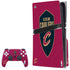 NBA Cleveland Cavaliers Distressed PS5 Pro Disk Bundle Skin