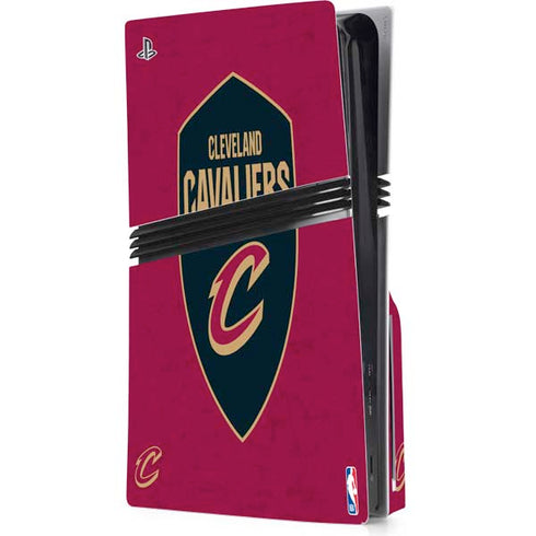 NBA Cleveland Cavaliers Distressed PlayStation PS5 Skins
