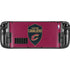 NBA Cleveland Cavaliers Distressed Steam Deck Handheld Gaming Computer OLED Skin