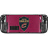 NBA Cleveland Cavaliers Distressed Steam Deck Handheld Gaming Computer Skin