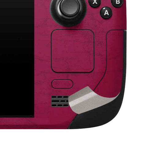 NBA Cleveland Cavaliers Distressed Steam Deck Handheld Gaming Computer Skin