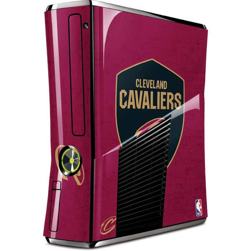 NBA Cleveland Cavaliers Distressed Xbox 360 Slim (2010) Skin
