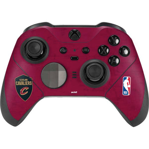NBA Cleveland Cavaliers Distressed Xbox Elite Wireless Controller Series 2 Skin