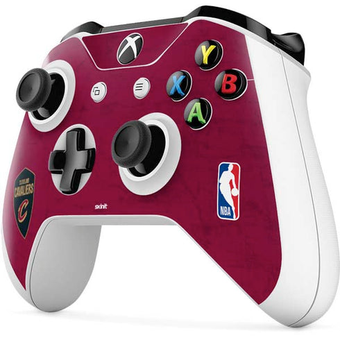NBA Cleveland Cavaliers Distressed Xbox One S All-Digital Edition Bundle Skin