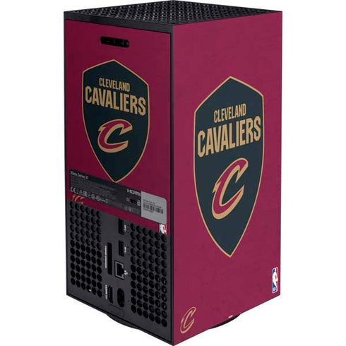 NBA Cleveland Cavaliers Distressed XBox Series X Digital Edition Bundle Skin