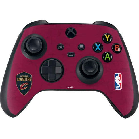 NBA Cleveland Cavaliers Distressed XBox Series X Digital Edition Bundle Skin