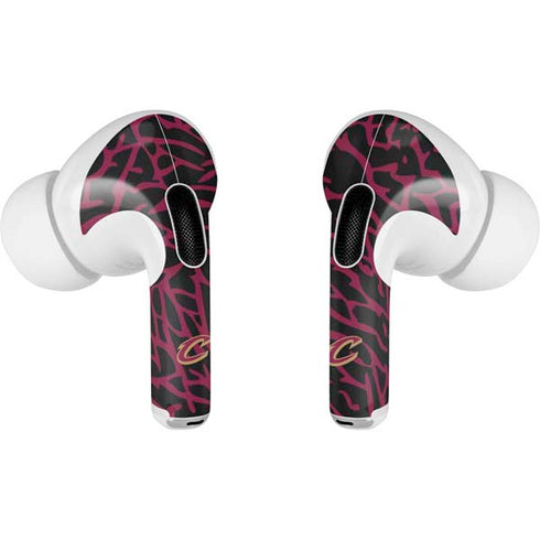 NBA Cleveland Cavaliers Elephant Print AirPods Pro 2nd Gen Skin