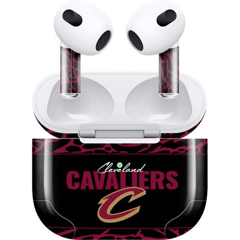 NBA Cleveland Cavaliers Elephant Print Apple AirPods (3rd Gen 2021) Skin