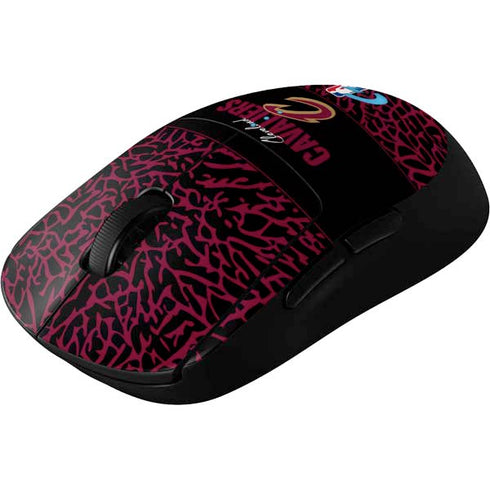 NBA Cleveland Cavaliers Elephant Print G Pro Wireless Gaming Mouse Skin
