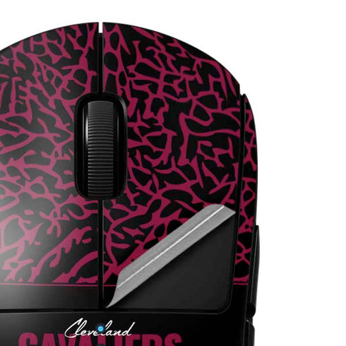 NBA Cleveland Cavaliers Elephant Print G Pro Wireless Gaming Mouse Skin