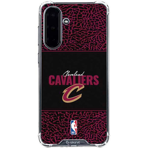 NBA Cleveland Cavaliers Elephant Print Galaxy A36 5G Clear Case