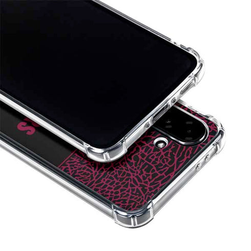 NBA Cleveland Cavaliers Elephant Print Galaxy A36 5G Clear Case