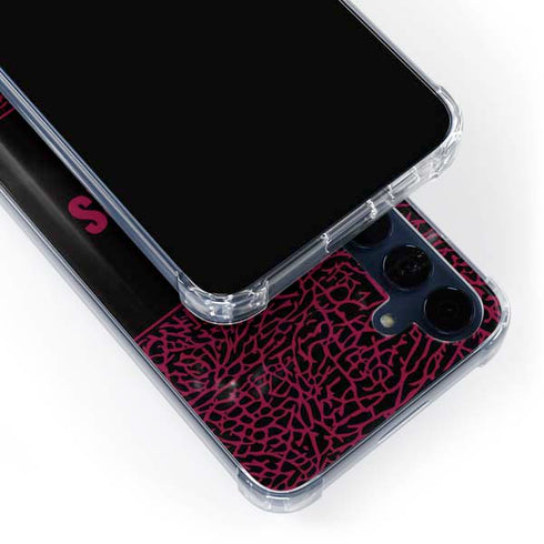 NBA Cleveland Cavaliers Elephant Print Galaxy A55 5G Clear Case