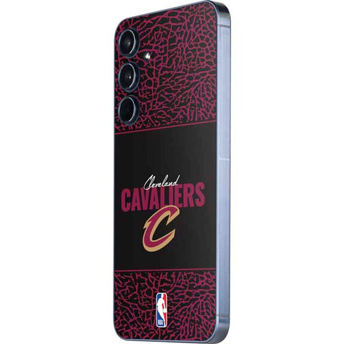 NBA Cleveland Cavaliers Elephant Print Galaxy A55 5G Skin