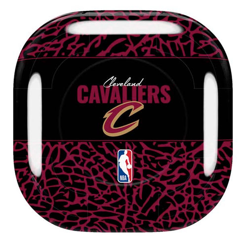 NBA Cleveland Cavaliers Elephant Print Galaxy Buds Live Skin