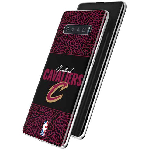 NBA Cleveland Cavaliers Elephant Print Galaxy S10 Plus Skin
