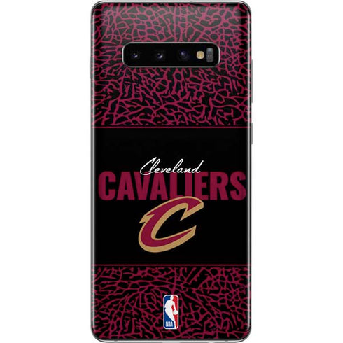 NBA Cleveland Cavaliers Elephant Print Galaxy S10 Plus Skin