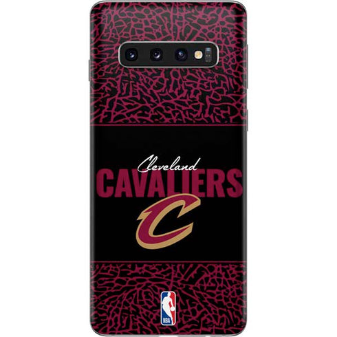 NBA Cleveland Cavaliers Elephant Print Galaxy S10 Skin