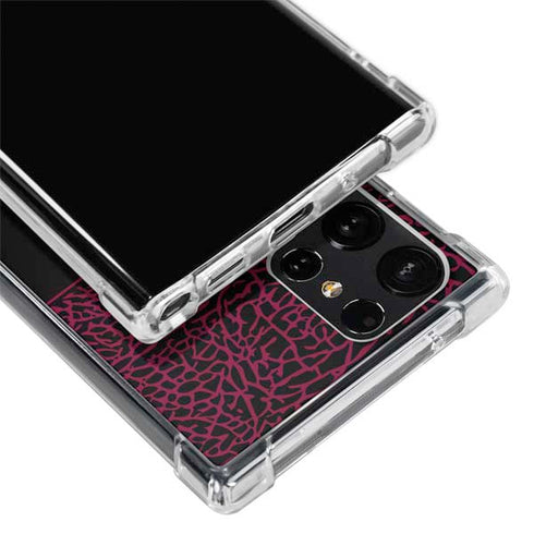 NBA Cleveland Cavaliers Elephant Print Galaxy S23 Ultra Clear Case