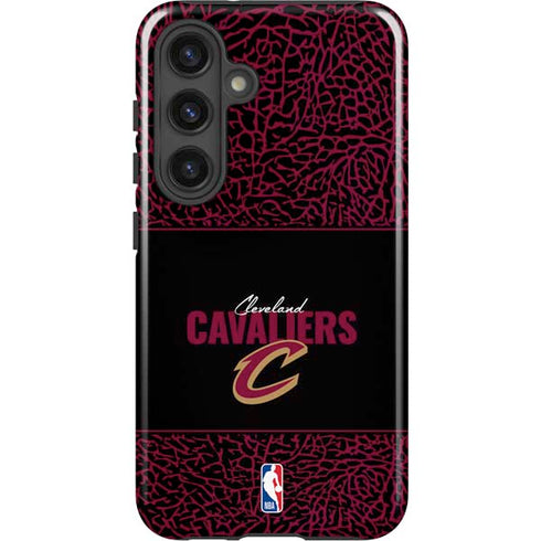 NBA Cleveland Cavaliers Elephant Print Galaxy S25 Impact Case