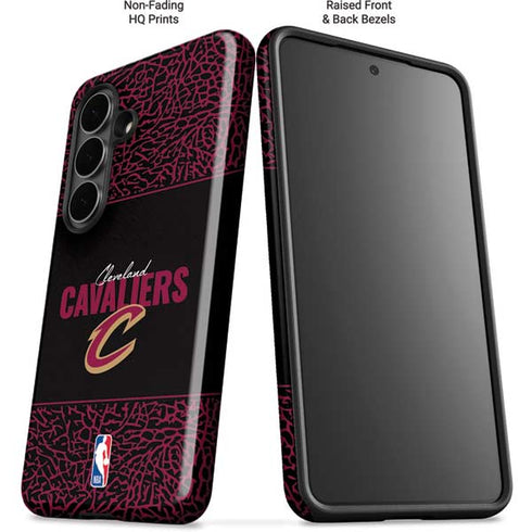 NBA Cleveland Cavaliers Elephant Print Galaxy S26 Impact Case