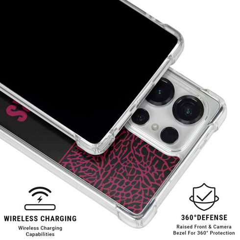 NBA Cleveland Cavaliers Elephant Print Galaxy S26 Ultra Clear Case