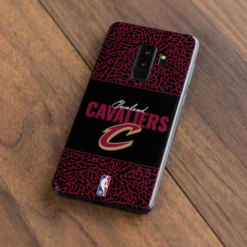 NBA Cleveland Cavaliers Elephant Print Galaxy S9 Plus Skin