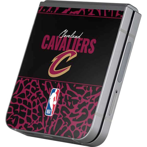 NBA Cleveland Cavaliers Elephant Print Galaxy Z Flip6 Skin