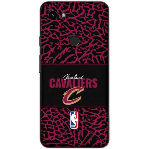 NBA Cleveland Cavaliers Elephant Print Google Pixel 3a XL Skin
