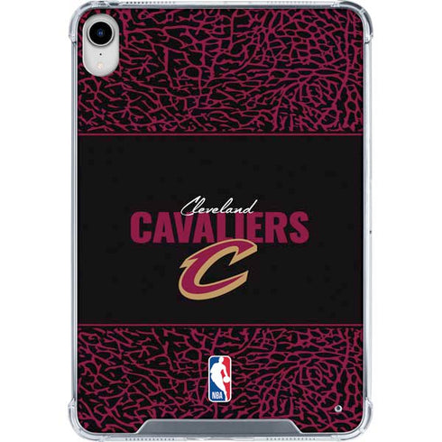 NBA Cleveland Cavaliers Elephant Print iPad 11th Gen (2025) Clear Case