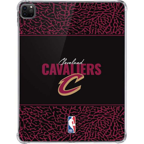 NBA Cleveland Cavaliers Elephant Print iPad Pro 11in (2024) Clear Case