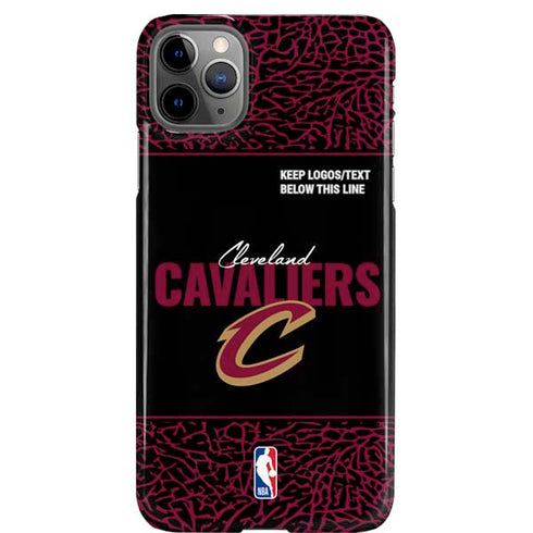 NBA Cleveland Cavaliers Elephant Print iPhone Cases