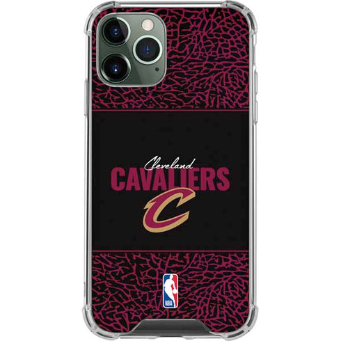 NBA Cleveland Cavaliers Elephant Print iPhone 12 Pro Clear Case