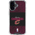 NBA Cleveland Cavaliers Elephant Print iPhone 16 Clear Case