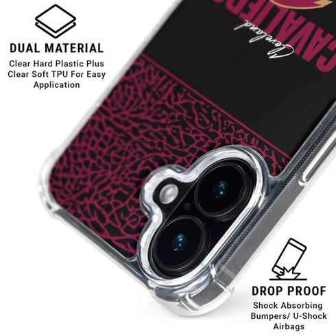 NBA Cleveland Cavaliers Elephant Print iPhone 16 MagSafe Case