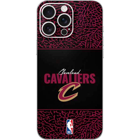 NBA Cleveland Cavaliers Elephant Print iPhone 16 Pro Max Skin