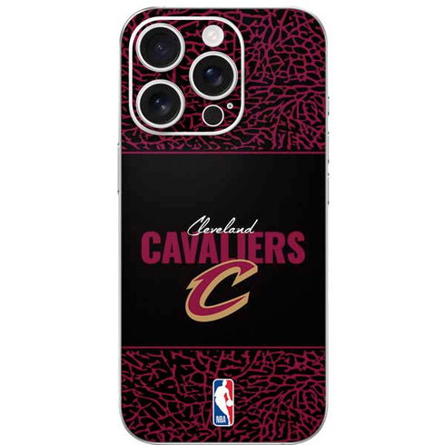 NBA Cleveland Cavaliers Elephant Print iPhone 16 Pro Skin