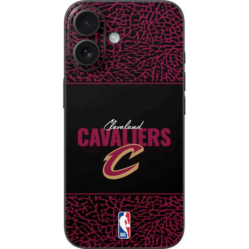 NBA Cleveland Cavaliers Elephant Print iPhone 16 Skin