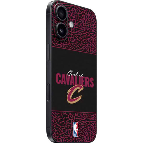 NBA Cleveland Cavaliers Elephant Print iPhone 16 Skin