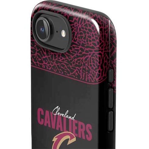 NBA Cleveland Cavaliers Elephant Print iPhone 16e Impact Case