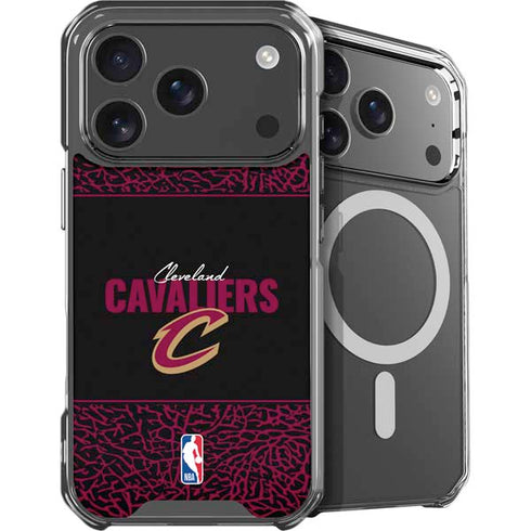 NBA Cleveland Cavaliers Elephant Print iPhone 18 Pro MagSafe Case