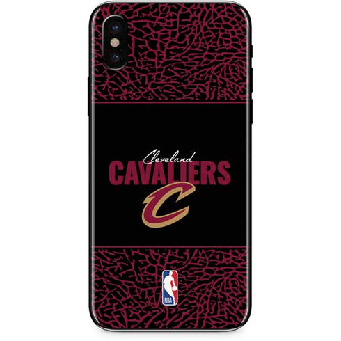 NBA Cleveland Cavaliers Elephant Print iPhone XS Max Skin