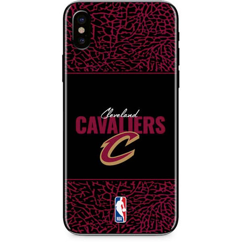 NBA Cleveland Cavaliers Elephant Print iPhone XS Skin