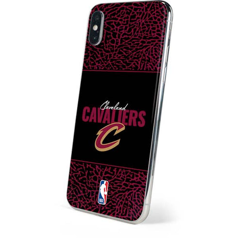 NBA Cleveland Cavaliers Elephant Print iPhone XS Skin