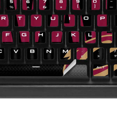 NBA Cleveland Cavaliers Elephant Print K95 RGB PLATINUM Mechanical Gaming Keyboard Skin