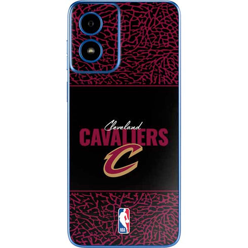 NBA Cleveland Cavaliers Elephant Print Moto G Play 4G (2024) Skin