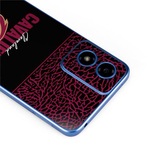 NBA Cleveland Cavaliers Elephant Print Moto G Play 4G (2024) Skin