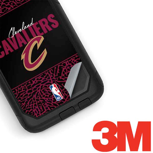 NBA Cleveland Cavaliers Elephant Print Otterbox Commuter Galaxy Skin